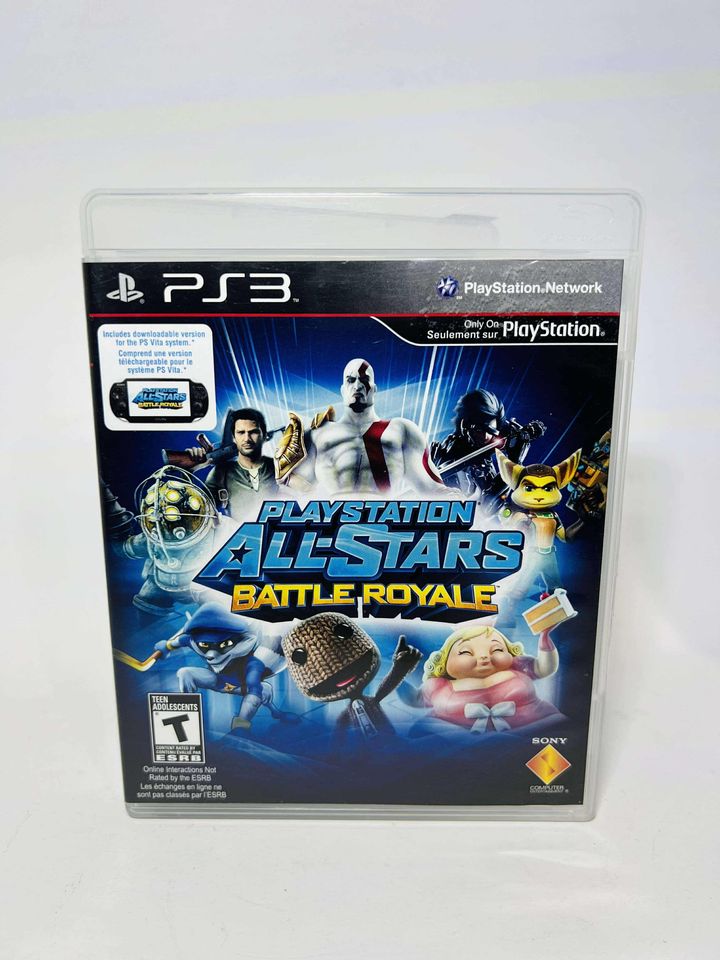 PLAYSTATION ALL-STARS BATTLE ROYALE PLAYSTATION 3 PS3 - jeux video game-x