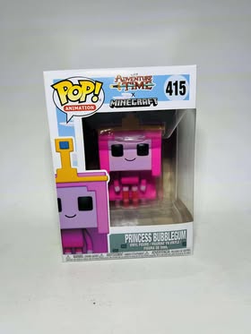 FUNKO POP ANIMATION Princess Bubblegum #415 Adventure Time Minecraft