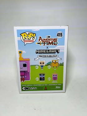 FUNKO POP ANIMATION Princess Bubblegum #415 Adventure Time Minecraft