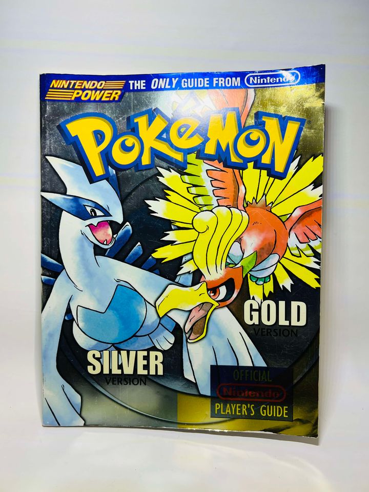 POKEMON Silver AND Gold OFFICIAL GUIDE - jeux video game-x