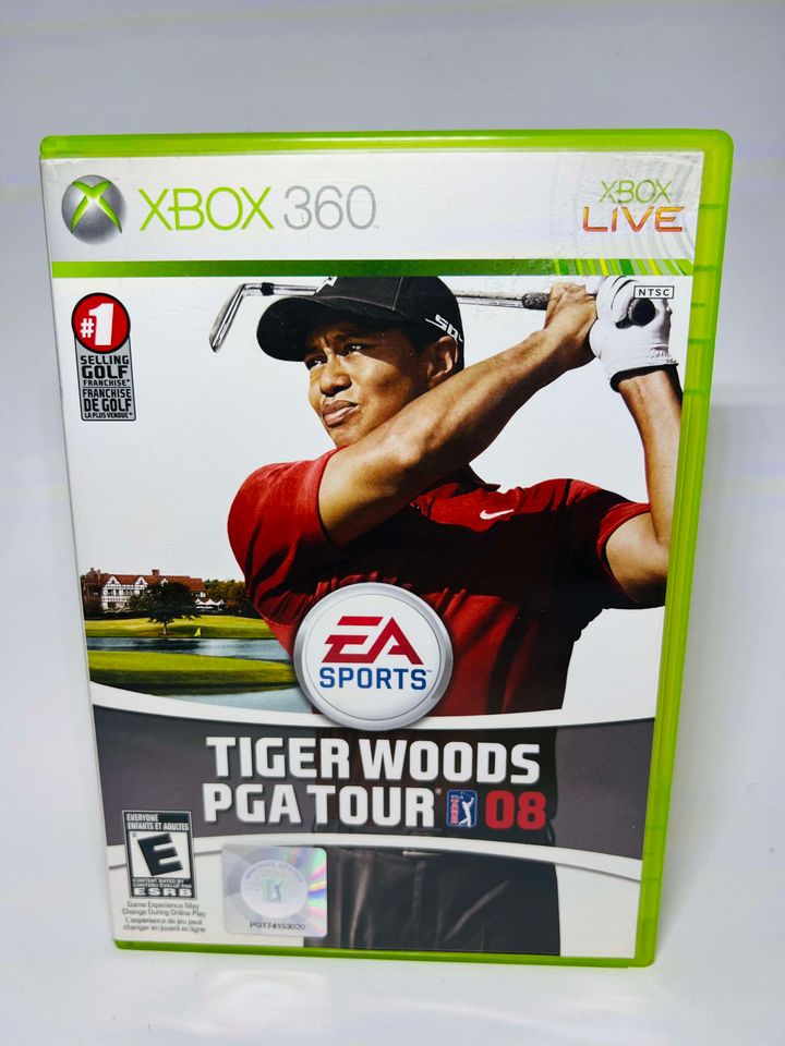 TIGER WOODS PGA TOUR 08 XBOX 360 X360 - jeux video game-x