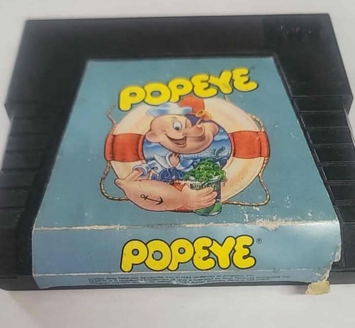 Popeye Atari 5200 jeux video game-x