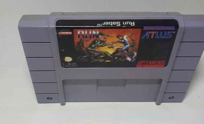 RUN SABER SUPER NINTENDO SNES - jeux video game-x