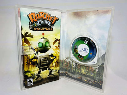 RATCHET AND CLANK SIZE MATTERS PLAYSTATION PORTABLE PSP - jeux video game-x