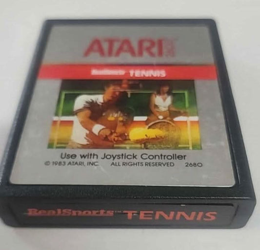 RealSports Tennis Atari 2600 jeux video game-x