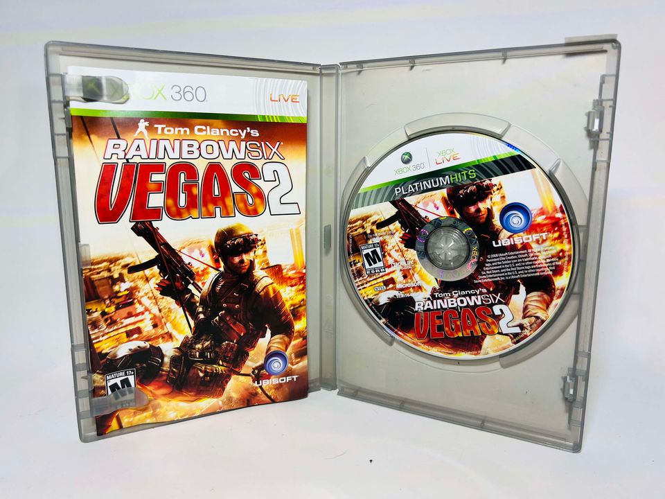 TOM CLANCY'S RAINBOW  SIX : VEGAS 2 PLATINUM HITS XBOX 360 X360 - jeux video game-x