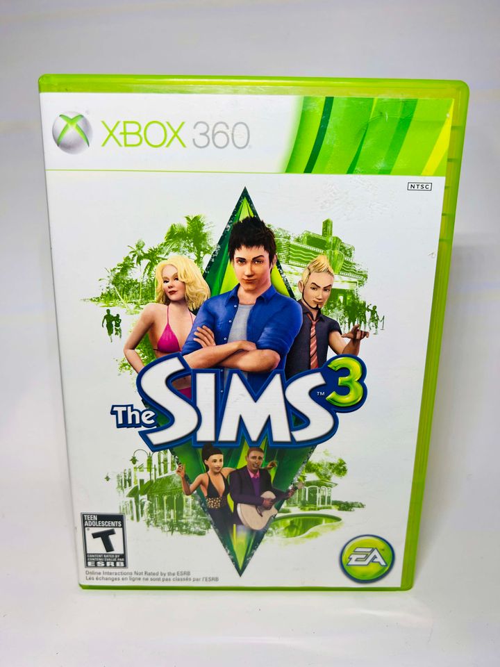 THE SIMS 3 XBOX 360 X360