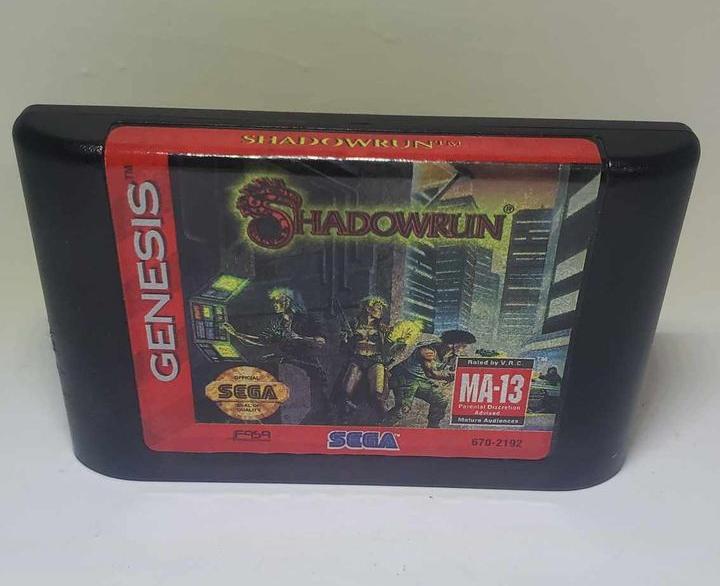 SHADOWRUN SEGA GENESIS SG - jeux video game-x