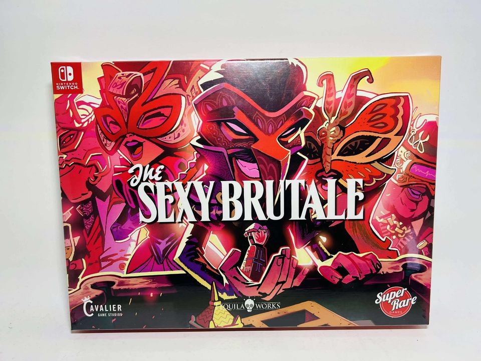 The Sexy Brutale Collector's Edition SUPER RARE GAMES SRG #30 #CE3 PAL IMPORT JSWITCH