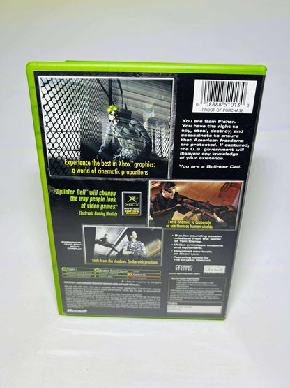 TOM CLANCY'S SPLINTER CELL XBOX - jeux video game-x