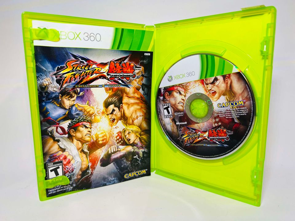 STREET FIGHTER X TEKKEN XBOX 360 X360 - jeux video game-x