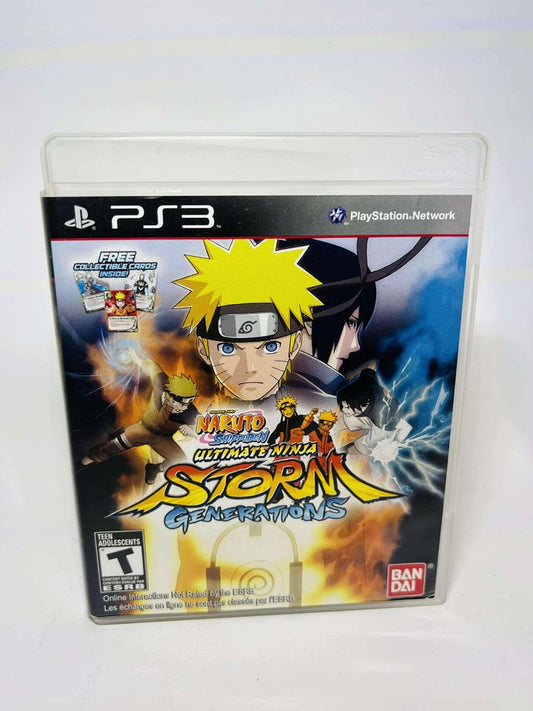 NARUTO SHIPPUDEN ULTIMATE NINJA STORM GENERATIONS PLAYSTATION 3 PS3 - jeux video game-x