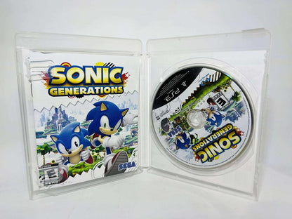 SONIC GENERATIONS PLAYSTATION 3 PS3 - jeux video game-x