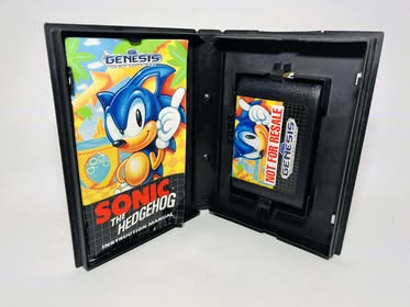 SONIC THE HEDGEHOG Not for Resale  NFR SEGA GENESIS SG - jeux video game-x