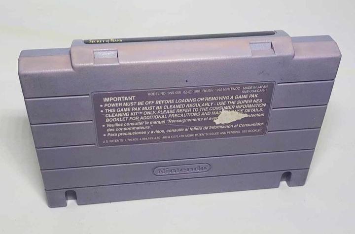 SECRET OF MANA SUPER NINTENDO - jeux video game-x