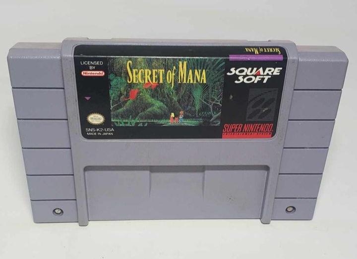 SECRET OF MANA SUPER NINTENDO - jeux video game-x