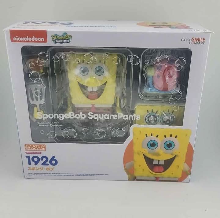 Figurine Good Smile Nendoroid G17036 No. 1926 Spongebob Squarepants Figure jeux video game-x