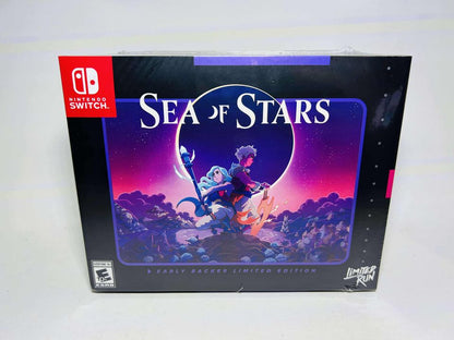 Sea Of Stars Early Backer Limited Edition LIMITED RUN LRG NINTENDO SWITCH