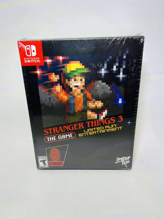 Stranger Things 3: The Game Classic Edition LIMTED RUN LRG #051 NINTENDO SWITCH