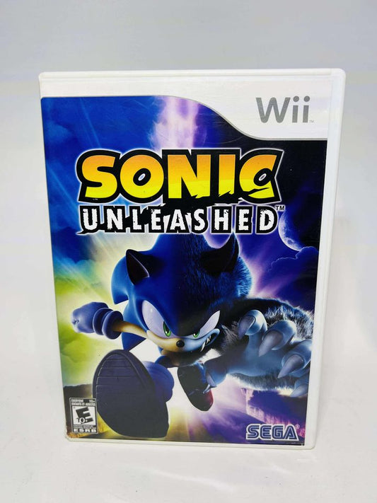 SONIC UNLEASHED NINTENDO WII - jeux video game-x