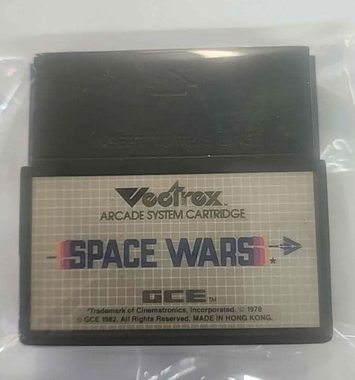 SPACE WARS VECTREX jeux video game-x