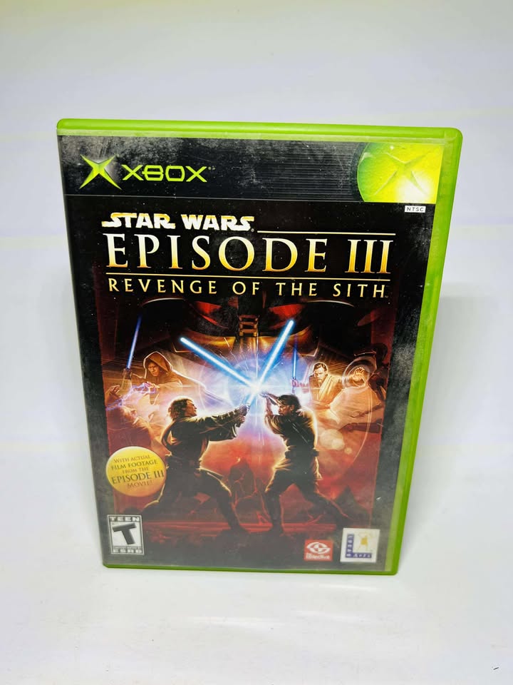 STAR WARS EPISODE III 3 REVENGE OF THE SITH XBOX - jeux video game-x