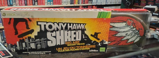 Tony Hawk: Shred Skateboard Bundle Xbox 360 X360 EN MAGASIN SEULEMENT - jeux video game-x