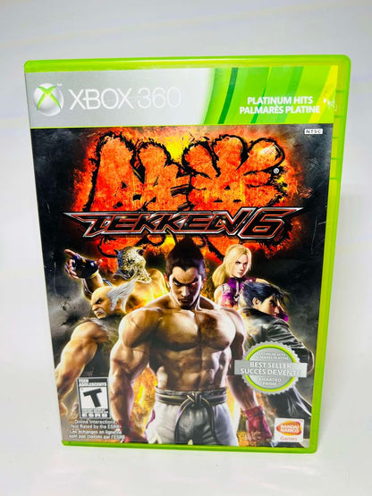 TEKKEN 6 Platinum hits XBOX 360 X360 - jeux video game-x