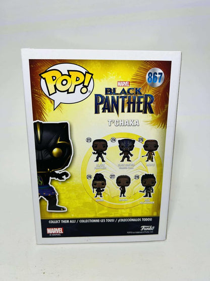 Funko Pop! BLACK PANTHER T'CHAKA #867 *FUNKO HOLLYWOOD EXCLUSIVE* - jeux video game-x