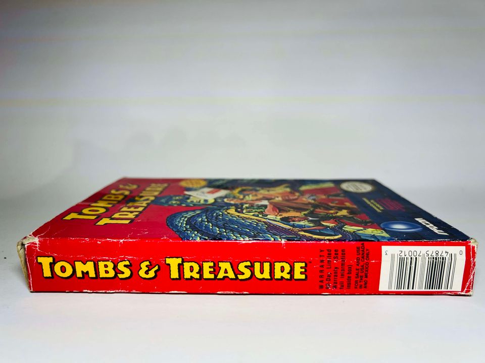 TOMBS & TREASURE EN BOITE NINTENDO NES - jeux video game-x