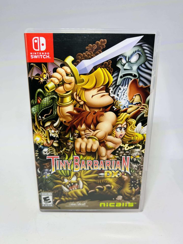 TINY BARBARIAN DX NINTENDO SWITCH - jeux video game-x