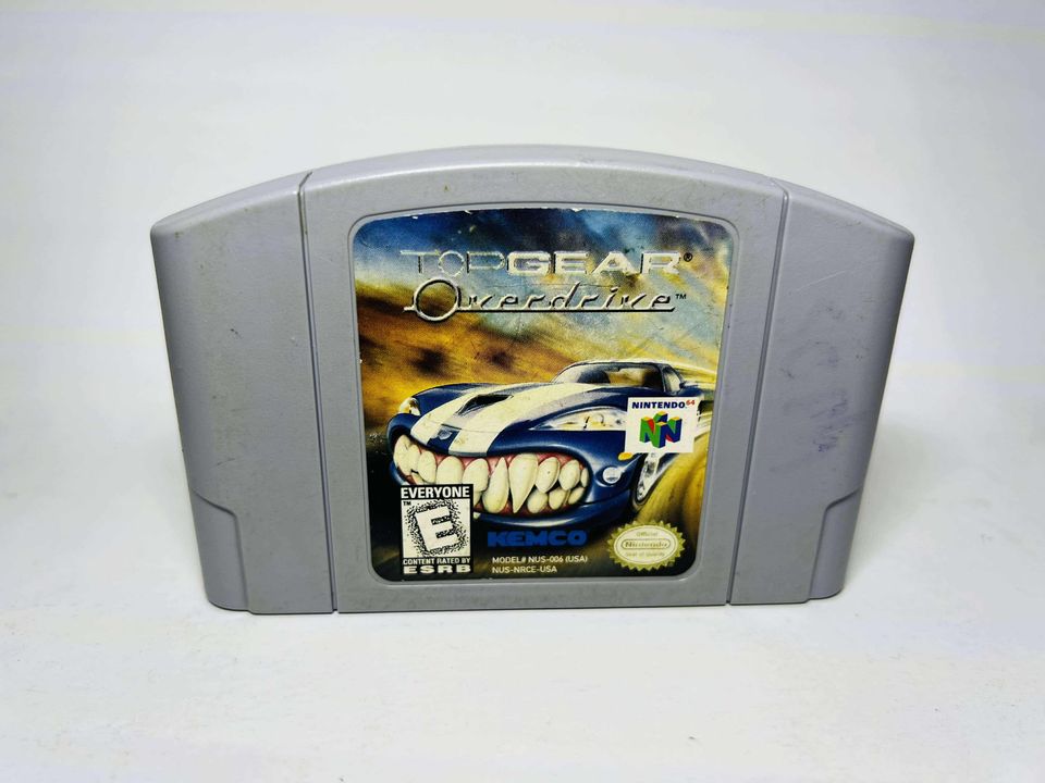 TOP GEAR OVERDRIVE NINTENDO 64 N64 - jeux video game-x