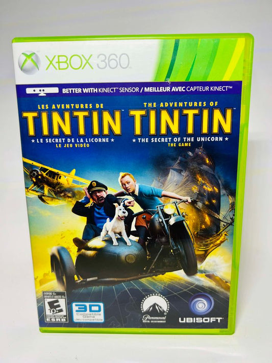 THE ADVENTURES OF TINTIN: SECRET OF THE UNICORN XBOX 360 X360 - jeux video game-x