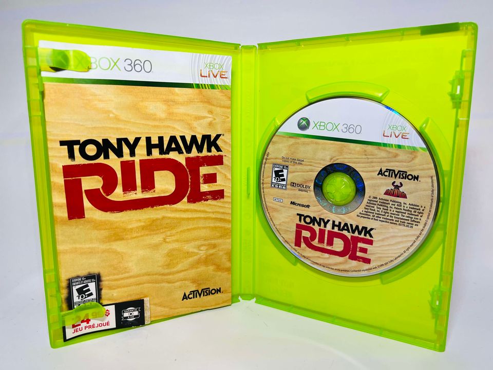 TONY HAWK RIDE XBOX 360 X360 - jeux video game-x