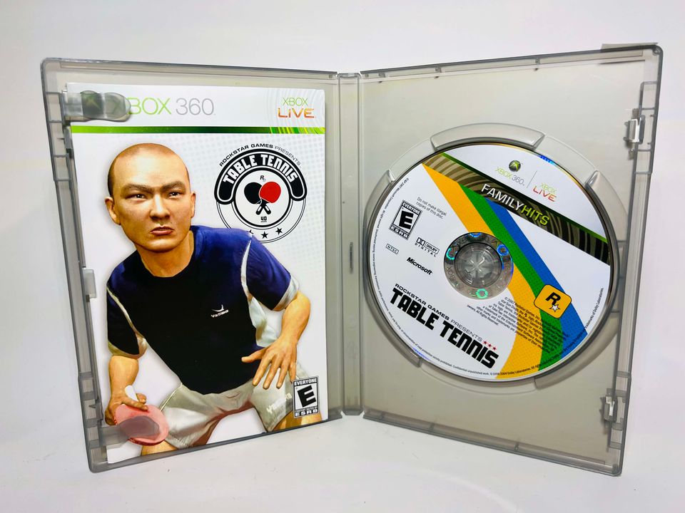 TABLE TENNIS Platinum hits XBOX 360 X360 - jeux video game-x