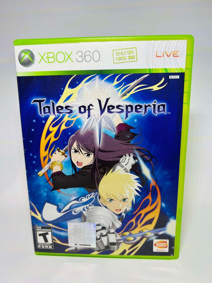 TALES OF VESPERIA XBOX 360 X360 - jeux video game-x