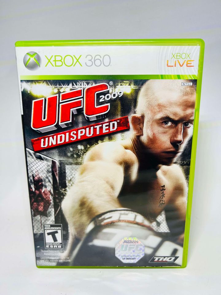 UFC 2009 UNDISPUTED XBOX 360 X360 - jeux video game-x