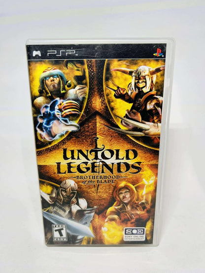 UNTOLD LEGENDS BROTHERHOOD OF THE BLADE PLAYSTATION PORTABLE PSP - jeux video game-x