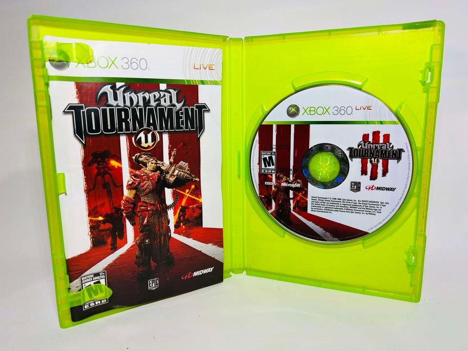 UNREAL TOURNAMENT III 3 XBOX 360 X360 - jeux video game-x