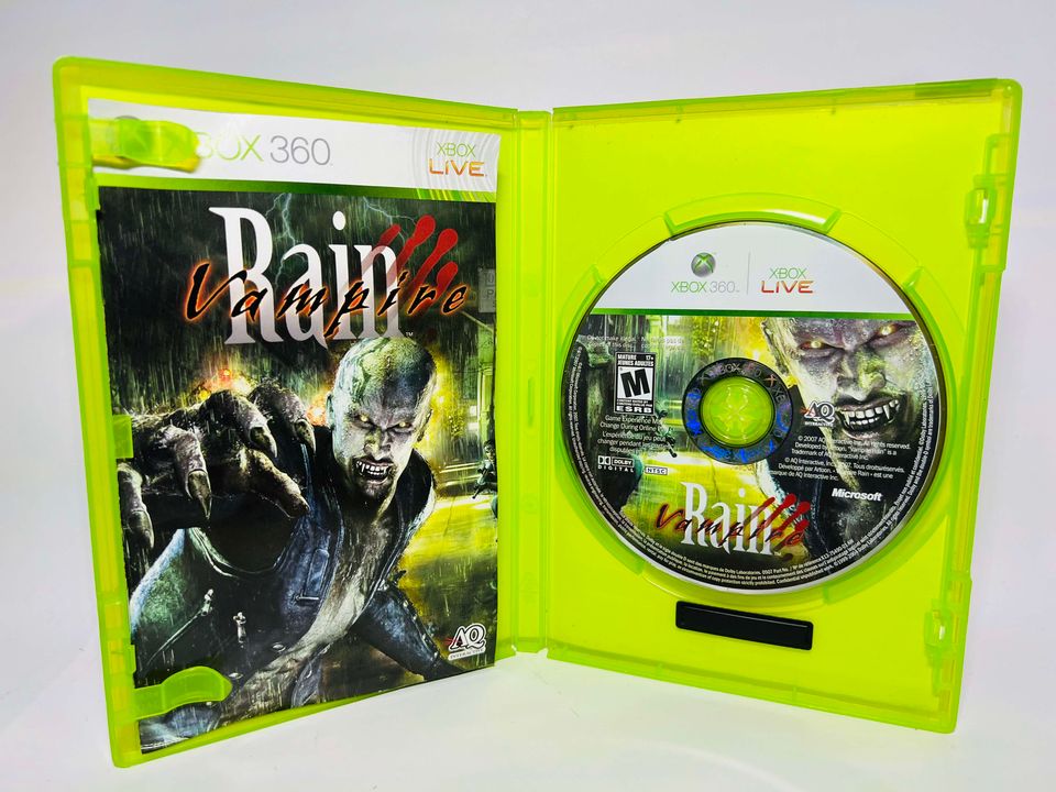 VAMPIRE RAIN XBOX 360 X360 - jeux video game-x