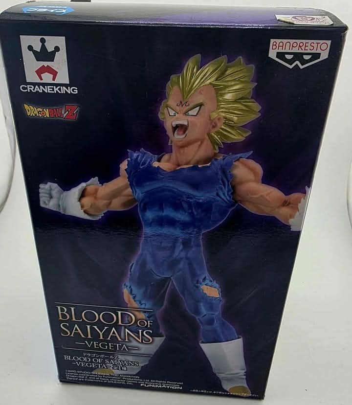Figurine Dragon Ball Z Majin Vegeta Blood of Saiyans Statue jeux video game-x