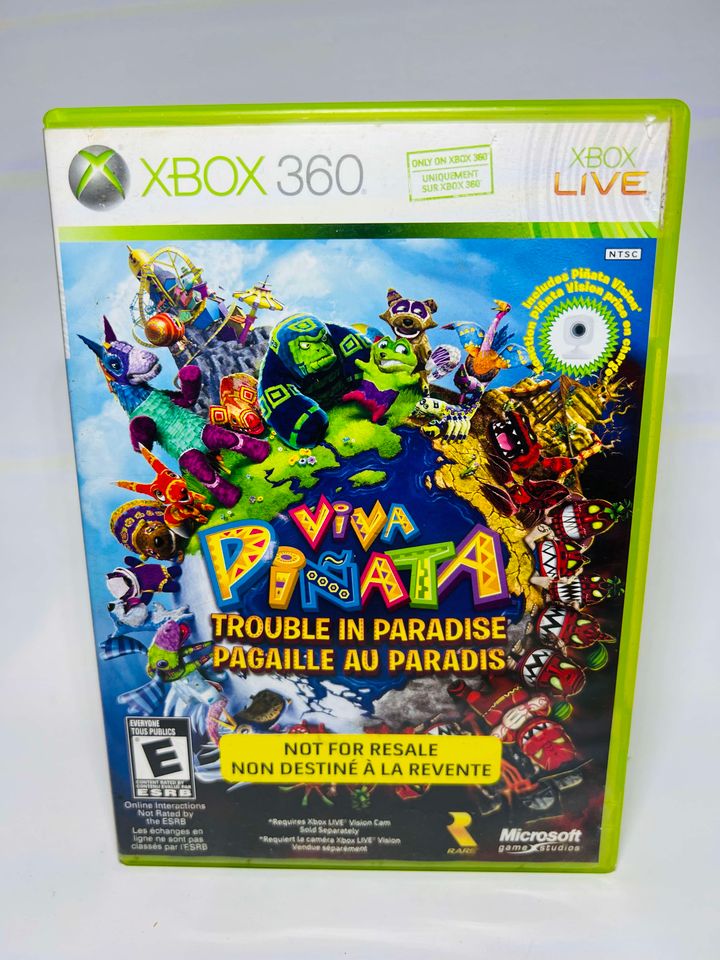 VIVA PINATA TROUBLE IN PARADISE XBOX 360 X360 - jeux video game-x