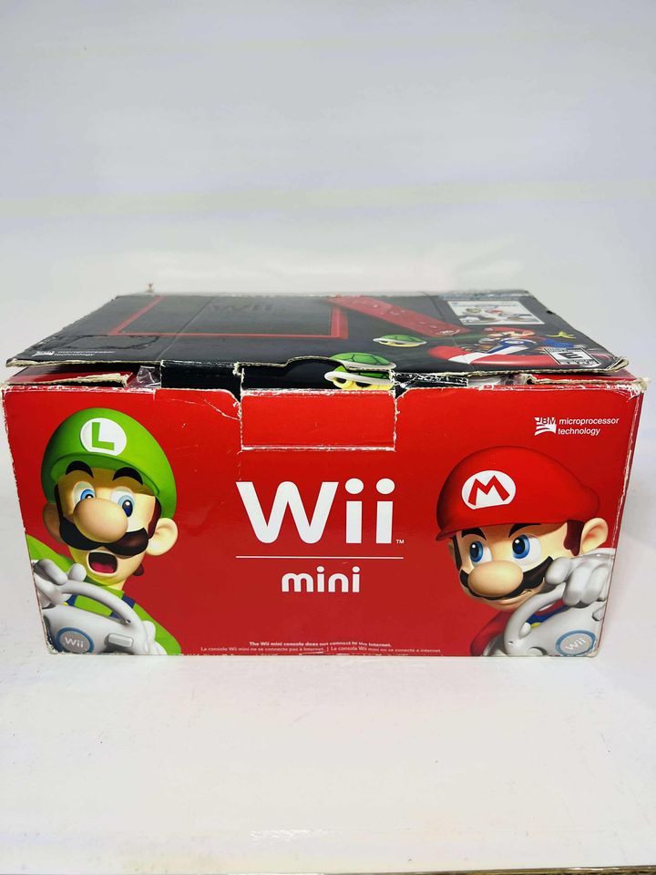 CONSOLE NINTENDO WII MINI SYSTEM Mario Kart bundle EN BOITE - jeux video game-x