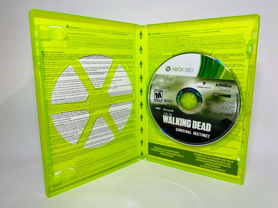 THE WALKING DEAD: SURVIVAL INSTINCT XBOX 360 X360 - jeux video game-x