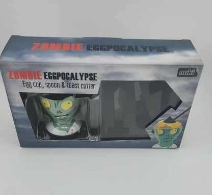 Paladone Zombie Eggpocalypse Egg Cup and Toast Cutter Set noki