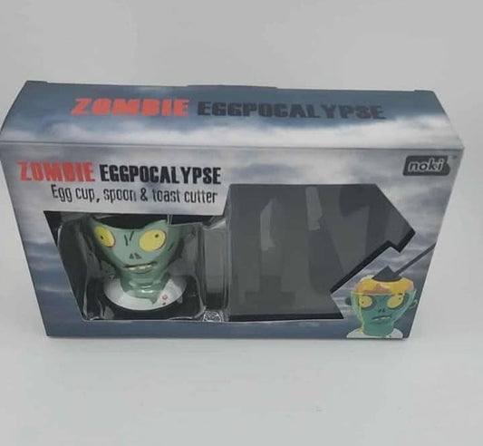 Paladone Zombie Eggpocalypse Egg Cup and Toast Cutter Set noki
