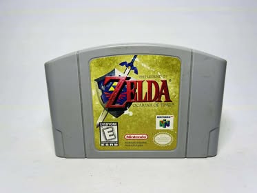 THE LEGEND OF ZELDA OCARINA OF TIME NINTENDO 64 N64 - jeux video game-x