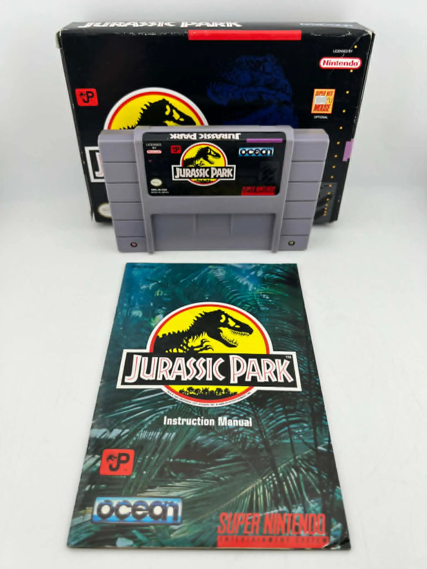Jurassic Park En Boite Super Nintendo Snes