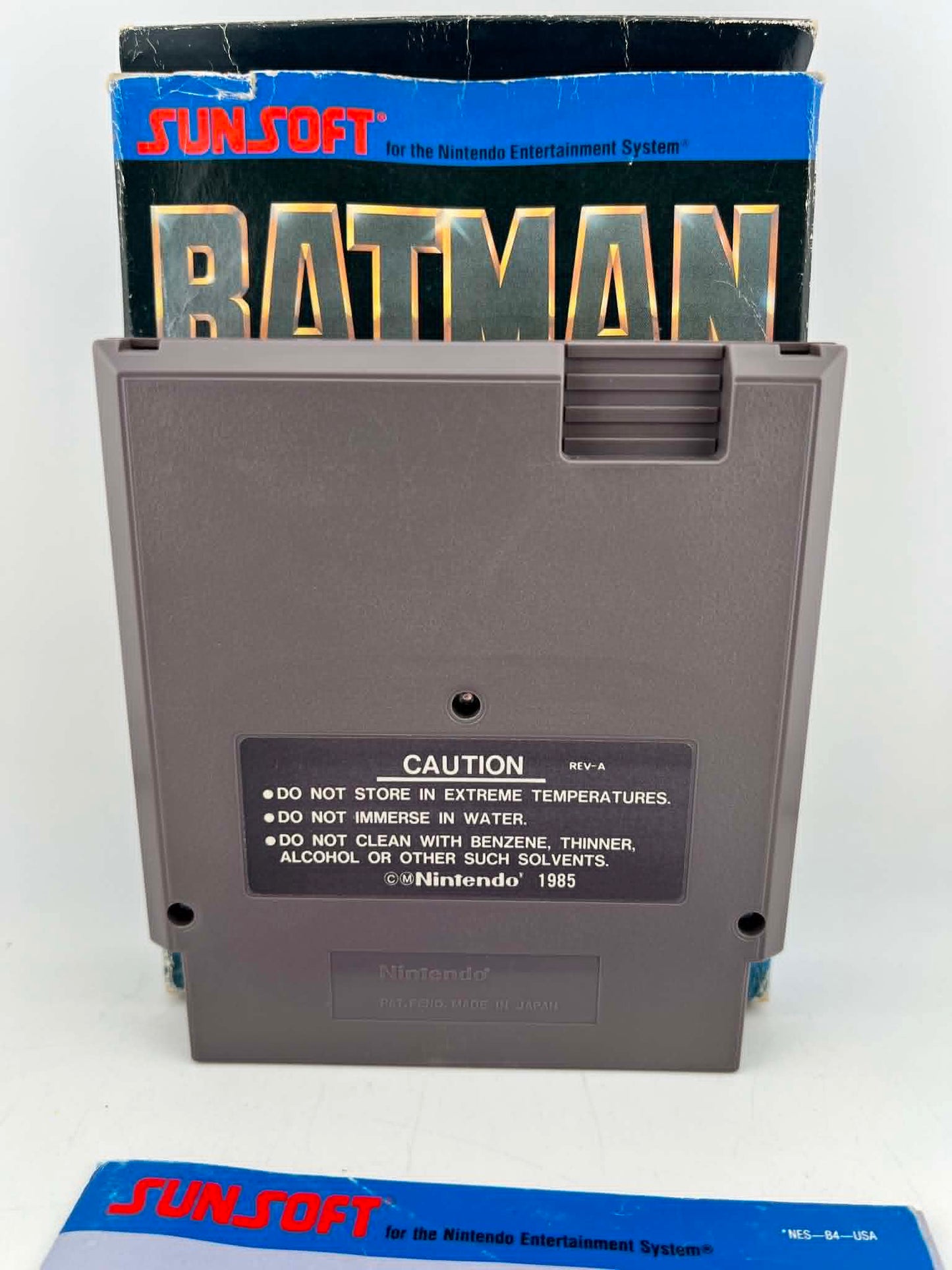 BATMAN: THE VIDEO GAME EN BOITE NINTENDO NES