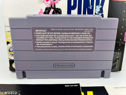PINK PANTHER GOES TO HOLLYWOOD EN BOITE SUPER NINTENDO SNES